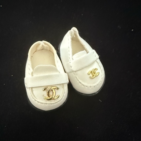 Brand new Elegant White  Chanel design labubu Shoes - Picture 1 of 2